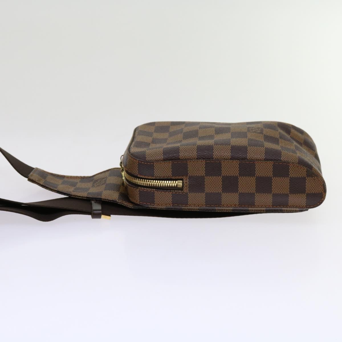 LOUIS VUITTON Damier Ebene Geronimos Shoulder Bag N51994 LV Auth 69804