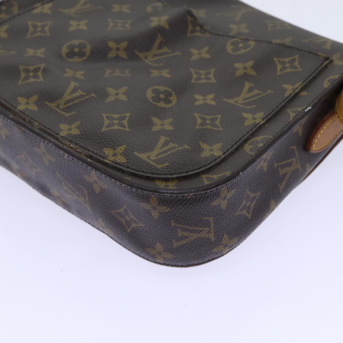 LOUIS VUITTON Monogram Saint Cloud GM Shoulder Bag M51242 LV Auth 69806