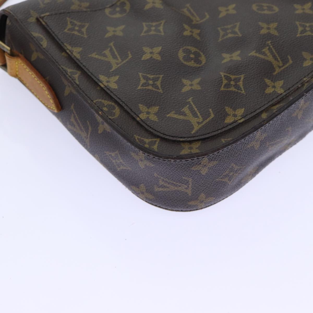 LOUIS VUITTON Monogram Saint Cloud GM Shoulder Bag M51242 LV Auth 69806