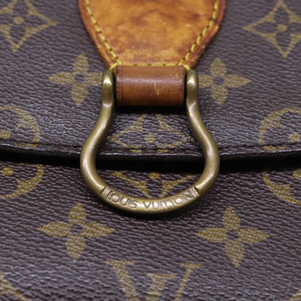 LOUIS VUITTON Monogram Saint Cloud GM Shoulder Bag M51242 LV Auth 69806