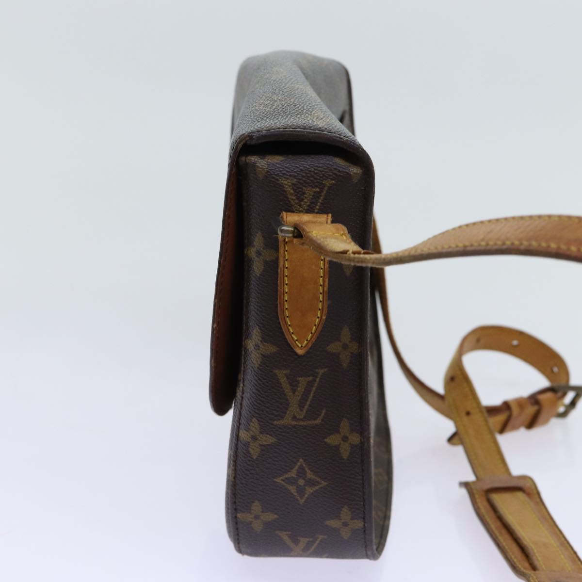 LOUIS VUITTON Monogram Saint Cloud GM Shoulder Bag M51242 LV Auth 69806