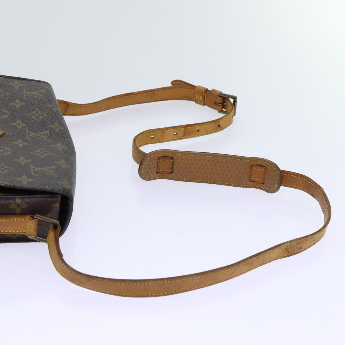 LOUIS VUITTON Monogram Saint Cloud GM Shoulder Bag M51242 LV Auth 69806