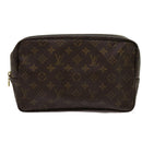 LOUIS VUITTON Monogram Trousse Toilette 28 Clutch Bag M47522 LV Auth 69810-13