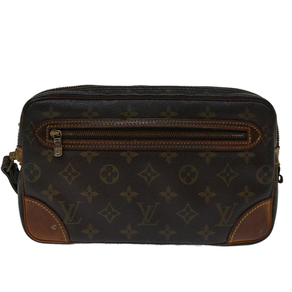 LOUIS VUITTON Monogram Marly Dragonne GM Clutch Bag M51825 LV Auth 69816