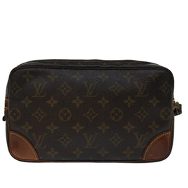 LOUIS VUITTON Monogram Marly Dragonne GM Clutch Bag M51825 LV Auth 69816 - 0