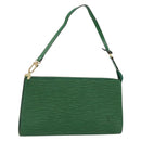 LOUIS VUITTON Epi Pochette Accessoires Etui Groen M52984 LV Auth 69826-1