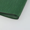LOUIS VUITTON Epi Pochette Accessoires Etui Groen M52984 LV Auth 69826-10
