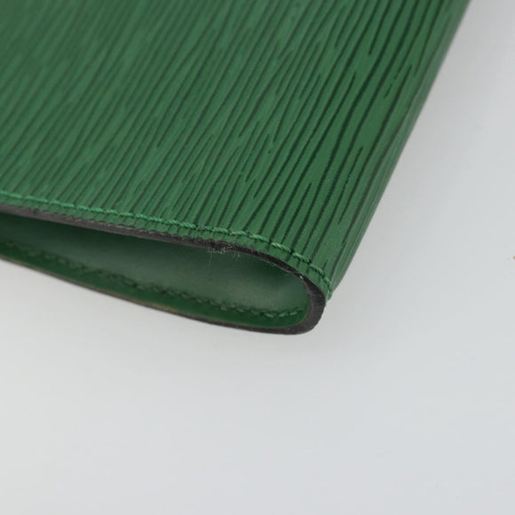 LOUIS VUITTON Epi Pochette Accessoires Etui Groen M52984 LV Auth 69826