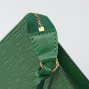 LOUIS VUITTON Epi Pochette Accessoires Etui Groen M52984 LV Auth 69826-17
