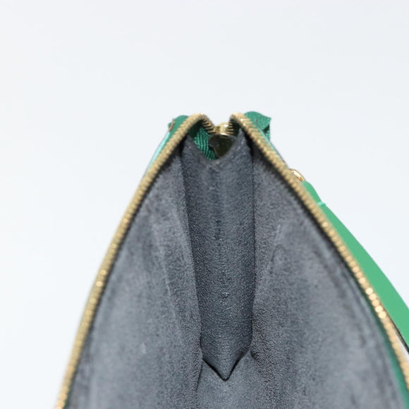LOUIS VUITTON Epi Pochette Accessoires Etui Groen M52984 LV Auth 69826