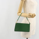 LOUIS VUITTON Epi Pochette Accessoires Etui Groen M52984 LV Auth 69826-21