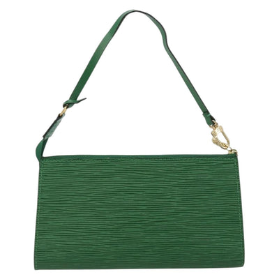 LOUIS VUITTON Epi Pochette Accessoires Pouch Green M52984 LV Auth 69826 - 0