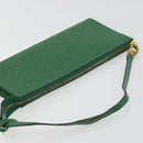 LOUIS VUITTON Epi Pochette Accessoires Etui Groen M52984 LV Auth 69826-6
