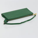 LOUIS VUITTON Epi Pochette Accessoires Etui Groen M52984 LV Auth 69826-7