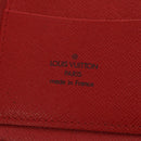LOUIS VUITTON Epi Agenda Geode Wallet Red M63877 LV Auth 69833-9