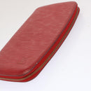 LOUIS VUITTON Epi Agenda Geode Wallet Red M63877 LV Auth 69833-5