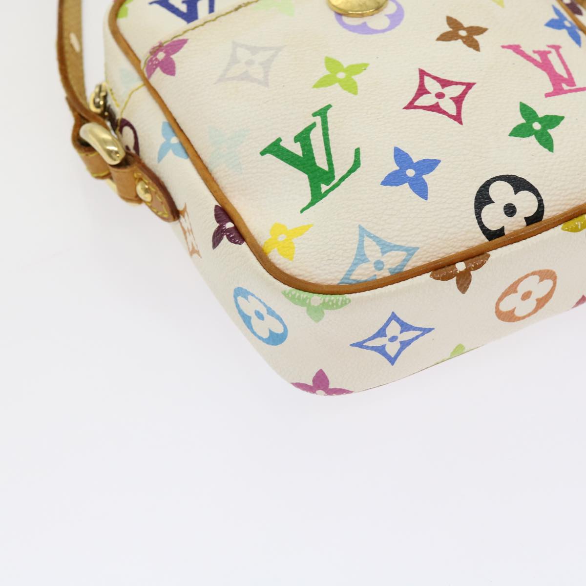 LOUIS VUITTON Monogram Multicolor lift Shoulder Bag White M40055 LV Auth 69850