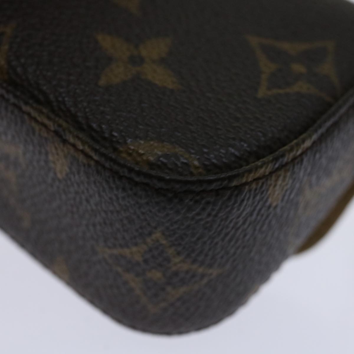 LOUIS VUITTON Monogram Pochette lagoon Glasses Case M60008 LV Auth 69851