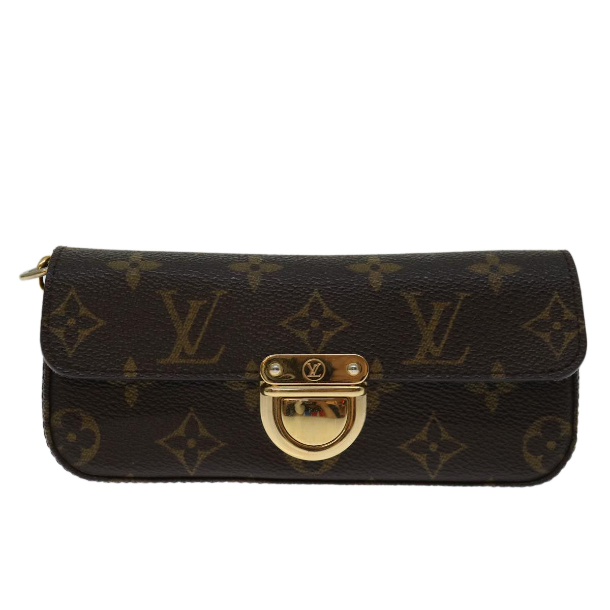 LOUIS VUITTON Monogram Pochette lagoon Glasses Case M60008 LV Auth 69851