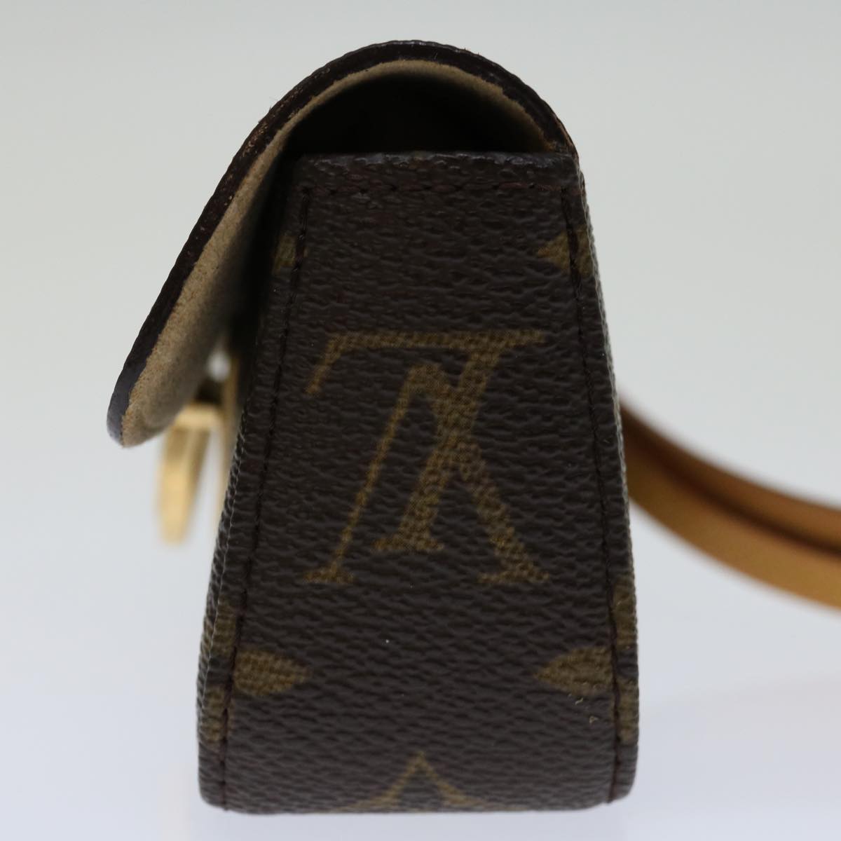 LOUIS VUITTON Monogram Pochette lagoon Glasses Case M60008 LV Auth 69851