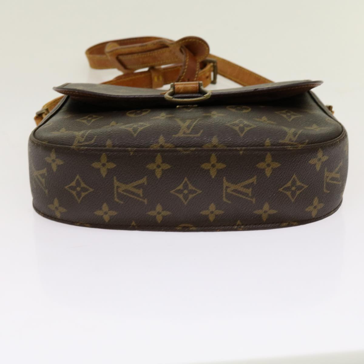 LOUIS VUITTON Monogram Saint Cloud GM Shoulder Bag M51242 LV Auth 69869