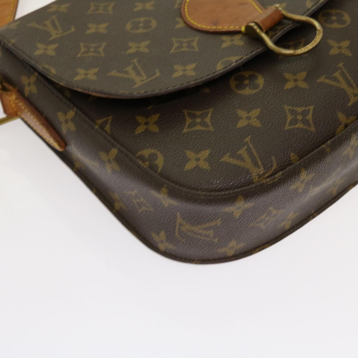 LOUIS VUITTON Monogram Saint Cloud GM Shoulder Bag M51242 LV Auth 69870