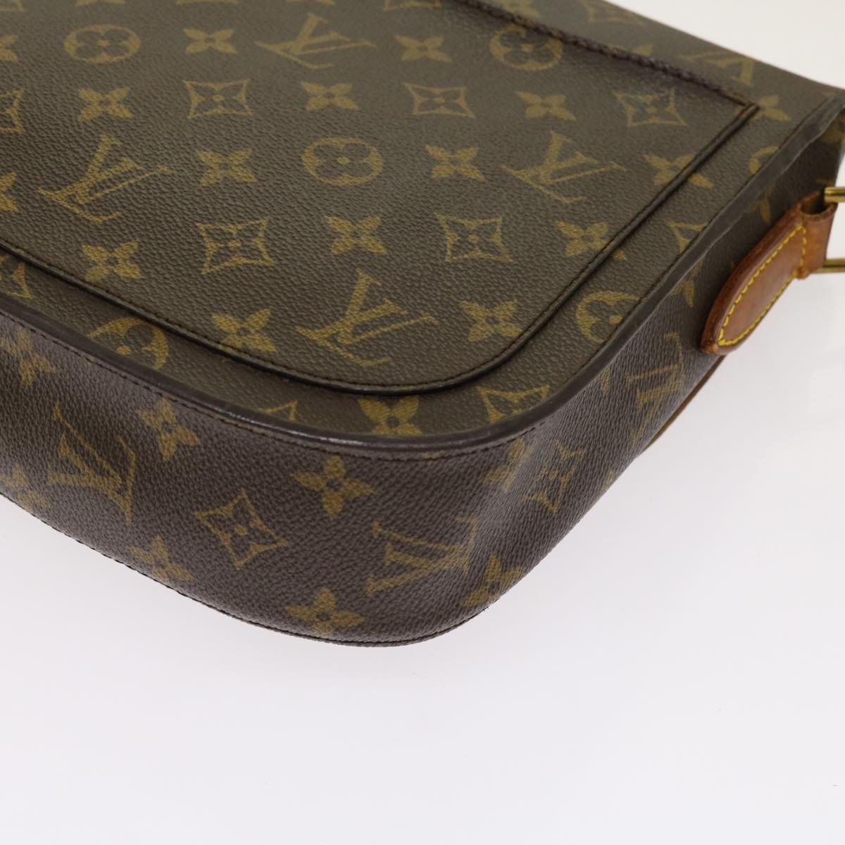 LOUIS VUITTON Monogram Saint Cloud GM Shoulder Bag M51242 LV Auth 69870