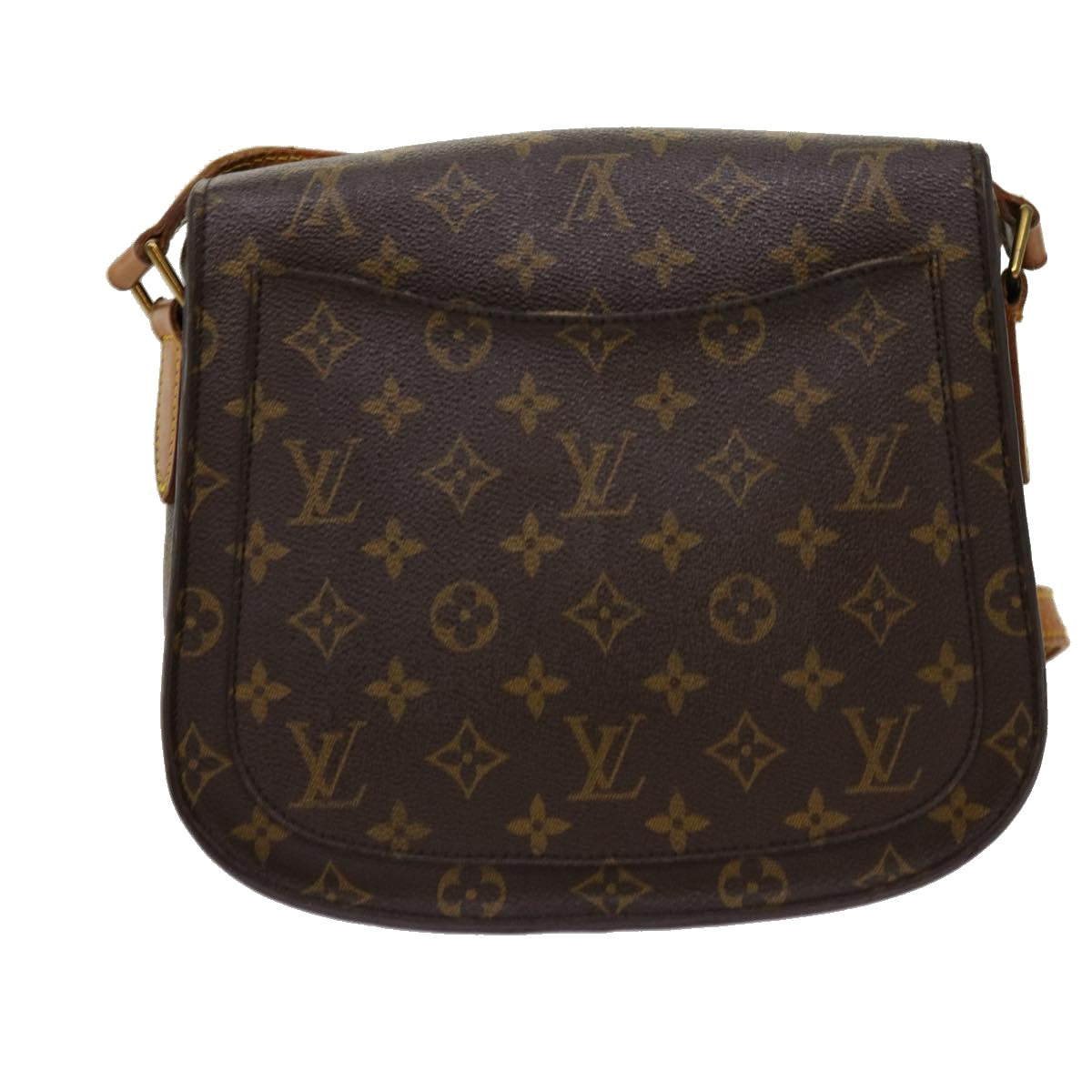 LOUIS VUITTON Monogram Saint Cloud GM Shoulder Bag M51242 LV Auth 69870