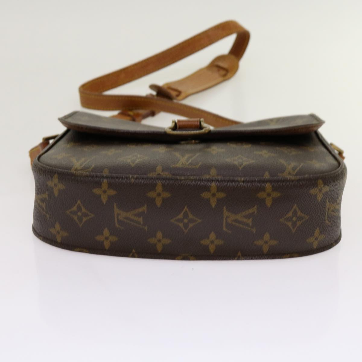 LOUIS VUITTON Monogram Saint Cloud GM Shoulder Bag M51242 LV Auth 69870