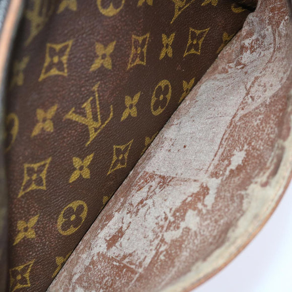 LOUIS VUITTON Monogram Compiegne 28 Clutch Bag M51845 LV Auth 69877