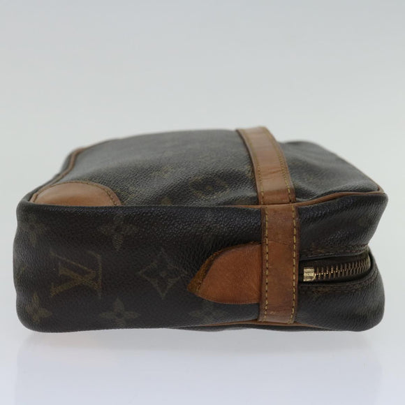 LOUIS VUITTON Monogram Compiegne 28 Clutch Bag M51845 LV Auth 69877