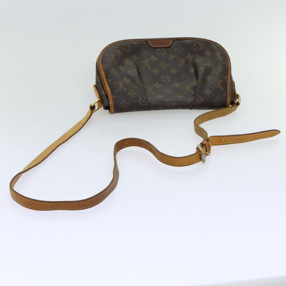 LOUIS VUITTON Monogram Menilmontant PM Shoulder Bag M40474 LV Auth 69878