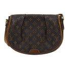 LOUIS VUITTON Monogram Menilmontant PM Shoulder Bag M40474 LV Auth 69878-13