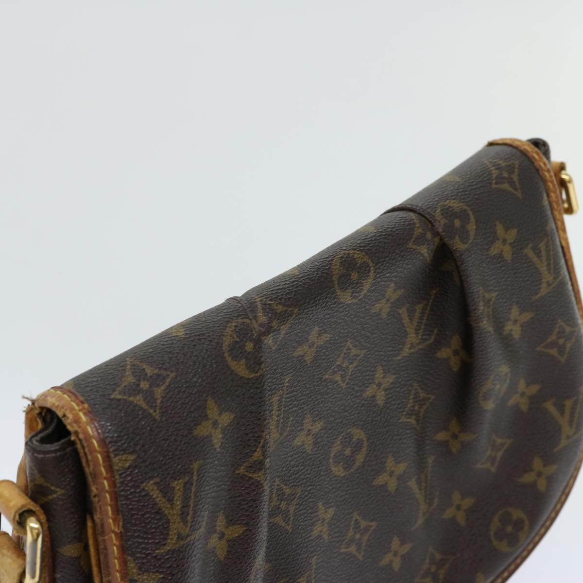 LOUIS VUITTON Monogram Menilmontant PM Shoulder Bag M40474 LV Auth 69878