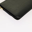 LOUIS VUITTON Epi Bicolor Free Run Shoulder Bag Black Blue M52415 LV Auth 69885-18