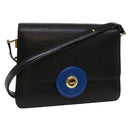 LOUIS VUITTON Epi Bicolor Free Run Shoulder Bag Black Blue M52415 LV Auth 69885-1