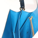 LOUIS VUITTON Epi Bicolor Free Run Shoulder Bag Black Blue M52415 LV Auth 69885-24