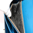 LOUIS VUITTON Epi Bicolor Free Run Shoulder Bag Black Blue M52415 LV Auth 69885-11