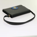 LOUIS VUITTON Epi Bicolor Free Run Shoulder Bag Black Blue M52415 LV Auth 69885-7