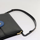 LOUIS VUITTON Epi Bicolor Free Run Shoulder Bag Black Blue M52415 LV Auth 69885-14