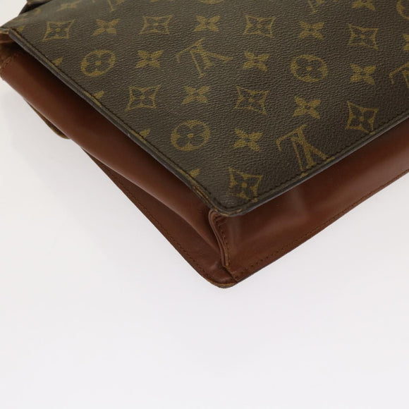 LOUIS VUITTON Monogram Monceau 28 Hand Bag 2way M51185 LV Auth 69891