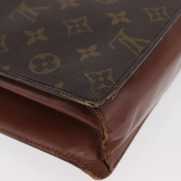 LOUIS VUITTON Monogram Monceau 28 Handtasche 2-Wege M51185 LV Auth 69891