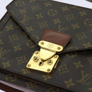 LOUIS VUITTON Monogram Monceau 28 Hand Bag 2way M51185 LV Auth 69891-19