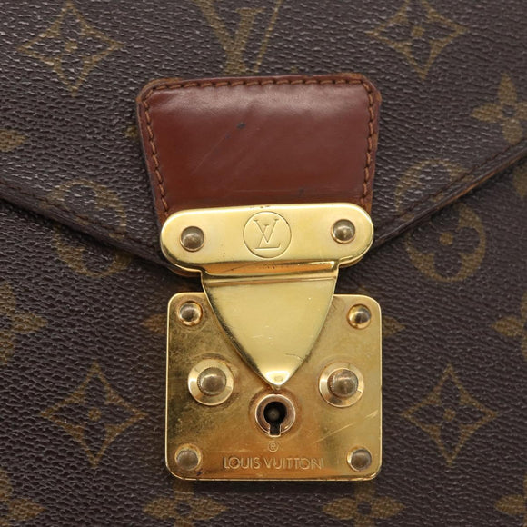 LOUIS VUITTON Monogram Monceau 28 Handtasche 2-Wege M51185 LV Auth 69891