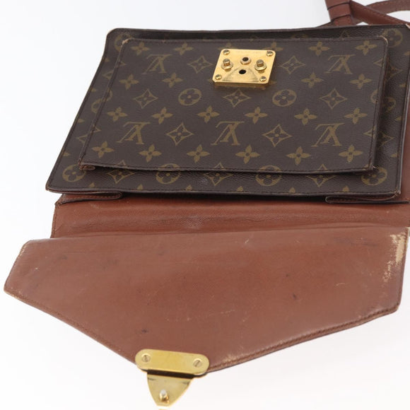 LOUIS VUITTON Monogram Monceau 28 Handtasche 2-Wege M51185 LV Auth 69891