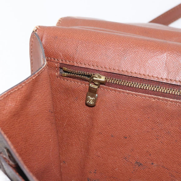 LOUIS VUITTON Monogram Monceau 28 Handtasche 2-Wege M51185 LV Auth 69891