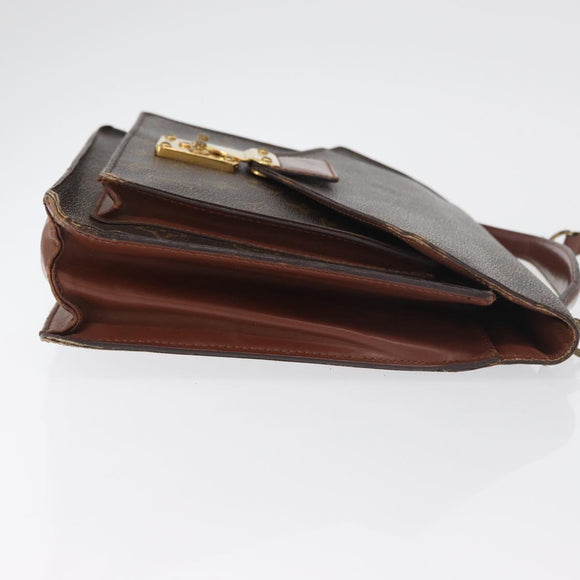 LOUIS VUITTON Monogram Monceau 28 Handtasche 2-Wege M51185 LV Auth 69891