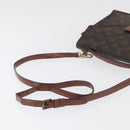 LOUIS VUITTON Monogram Monceau 28 Handtasche 2-Wege M51185 LV Auth 69891-14