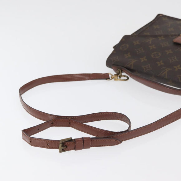 LOUIS VUITTON Monogram Monceau 28 Handtasche 2-Wege M51185 LV Auth 69891