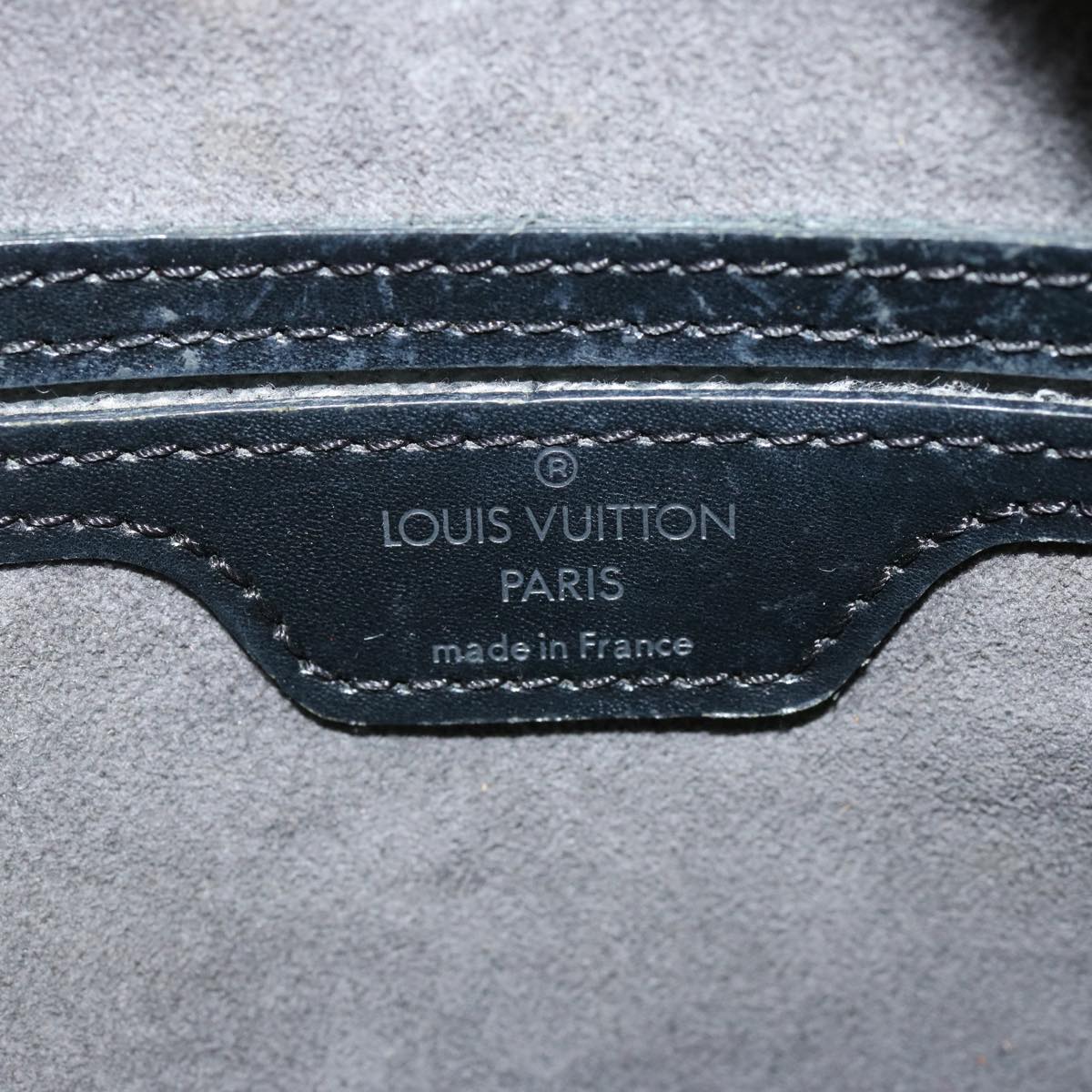LOUIS VUITTON Epi Mabillon Backpack Black M52232 LV Auth 69892